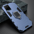Casinglee For VIVO Y21 Case Shockproof Armor Stand with Holder Car Magnetic Ring Back Cover For VIVO Y21 Phone cases For girls and Boys. 