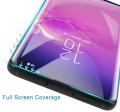 For Samsung Galaxy S10 Full Glue 3D Tempered Glass Screen Protector with Fingerprint Scanner- Black. 
