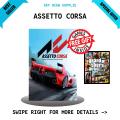 ASSETTO CORSA - GAME FOR PC (GOOGLE DRIVE/ MEDIAFIRE) - QR CODE + FREE GIFT. 