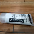 OFA Acrylic Color 85 Gm - 60 ML/ White / Acrylic Color / Acrylic Paint /  Big Tube / Acrylic Color Art # SS-AC85Gm-60ML - White. 