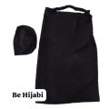 Naqab patti hijab with matching inner Cap. 