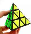 Rubik's 2024 Pyramid Speed Rubik's Cube - Black Color - Sticker Cube. 