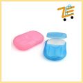 Pack of 4 Paper Soap – Disposable Travel Soap Outdoor Portable Mini Paper Washing Hand Bath Clean Scented Slice Sheets 20pcs Box for School, Office & Camping Hiking. 