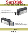 SanDisk Type C Ultra USB Dual Drive 3.1 - OTG - 128GB. 