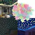 Night glowing stars - Home Decor - Glow in the Dark Stars For Kids Room. 