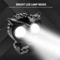 Bike Light - Bike Parts - Motorcycle Light - 70cc Bike Parts - Police  Light - Bike LED Light - Moter Bike Light - Bike LED Headlight - Bike  Front Light - - 1pcs Owl Design - Metal Body Dual Color - 125 Bike Accessories - CD 70 Bike Accessories. 