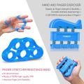 Hand Grip Strengthener Workout Kit (5 Pack) Forearm Grip Adjustable Resistance. 
