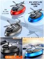 Car Decoration Plan Solar powered aeroplane car air freshener - Car Dashboard Solar Decoration Plane -Aircraft Model. 