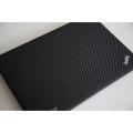 Universal Laptop Back Skin Carbon Fiber Texture - Black. 