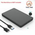 2.5 " HDD Laptop Hard Disk Drive Enclosure Box Sata to USB Portable Super High Speed 3.0 Sata Hard Box. 