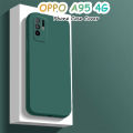 Original For OPPO A95 4G Silicone Full Cover Case Solid Color Phone Case Cover. 