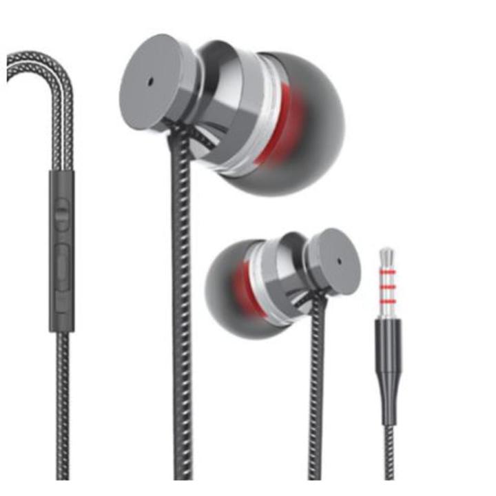 IRON-X Metal Handsfree Built-in HD Microphone Premium Sound