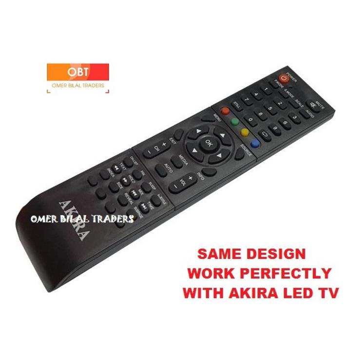 AKIRA LED & LCD TV REMOTE CONTROL