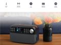 I-BOX Shuffle Bluetooth Hi-Fi Speakers Sound System Heavy Bass, CD player & FM radio, USB player, Aux-in, Wireless Charging 10W Stereo Surround Sound UK Imported. 