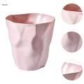 Trash Bin Dustbin Lidless Decorative Open Top Waste Bin Garbage Container Can for Home Kitchen. 