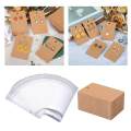 100x Earrings Display Cards Ear Studs Necklace Card Holder Accessories. 