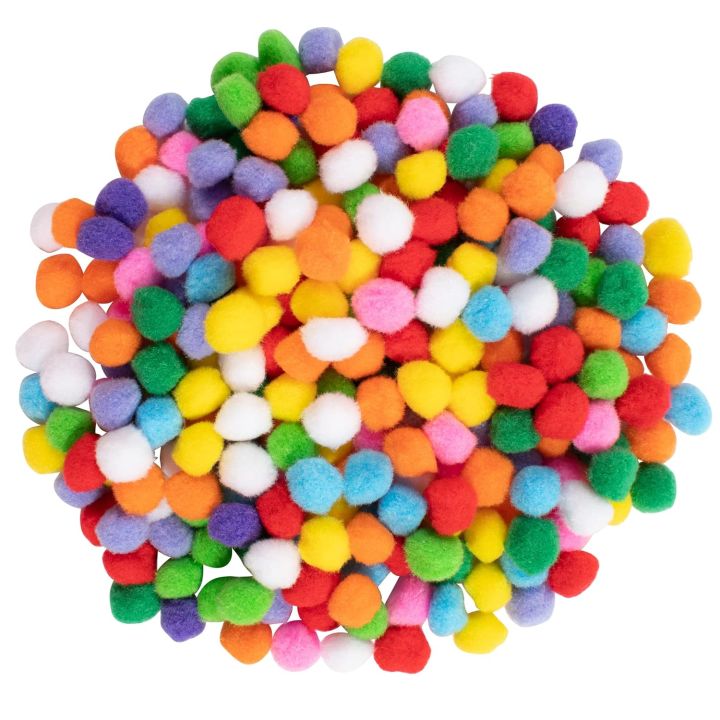 Mini%20Pompoms%20for%20Kids%20Arts%20and%20Crafts%20Colorful%20Pom%20Pom%20Balls%20(6-8mm)%20(Pack%20of%20100%20&%20200)%20-%20Image%202