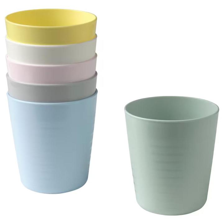 IKEA KALAS Mug, mixed colours, Pack of 6