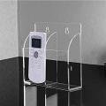 Clear Acrylic Remote Control Holder 2 Compartments. 