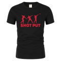Shot put printed crew neck T-shirts men summer new fashion casual short sleeve cotton t shirt hip hop male sporting tops tees. 