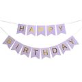 Happy Birthday Banner in All Colors for Birthday Party, Birthday Boys Birthday Girls Decoration, Baby Shower, Baba 1st Birth Day Party Decor, Party Supplies, Birthday Decoration HBD Banner. 