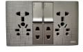 Universal 5-in-1 Multi Plug Socket: Double China Fitting with Switch Board. 