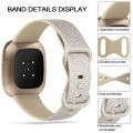 Silicone Sport Strap For Fitbit Versa 3 Band Watchband Wristband Soft TPU Breathable Bracelet For Fitbit Versa 3 Watch Strap. 