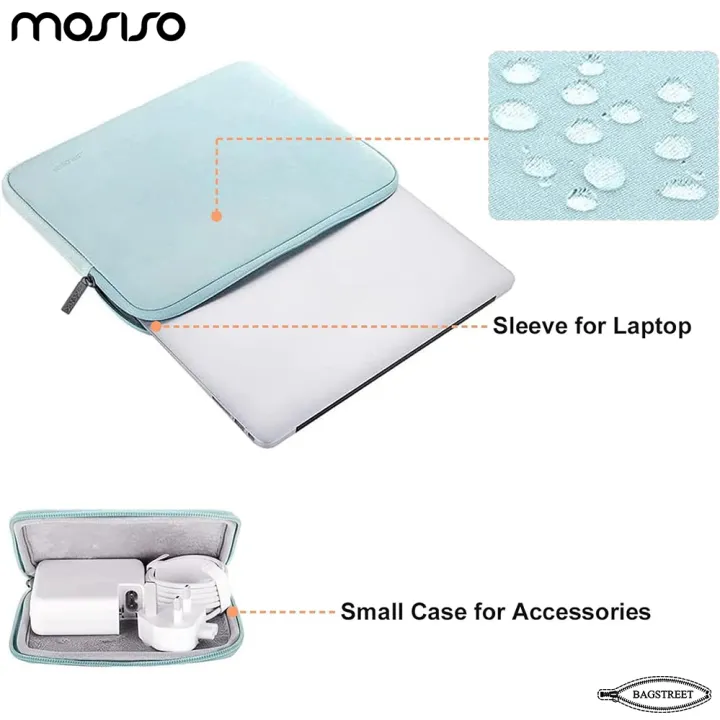MOSISO%20Laptop%20Sleeve%2013.3"%20-%2014"%20Inches%20Compatible%20with%20MacBook%20Air/Pro,%2013.3-14%20inch%20Notebook,%20Compatible%20with%20MacBook%20Pro%2014%20inch%20M3%20M2%20M1%20Chip%20Pro%20Max%202024-2021,%20Neoprene%20Bag%20with%20Small%20Case%20-%20Image%209