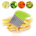 Vegetables cutter Zig zag cutter onion potato slicer. 