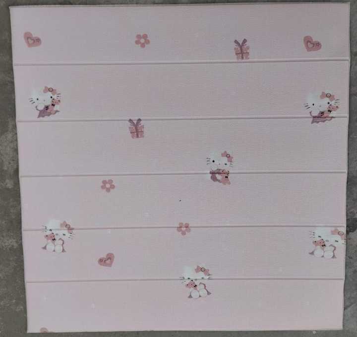 Pack%20of%205%203D%20Wood%20Wall%20Sticker%20Self-Adhesive%20Foam%20Wallpaper%20Panels%20Room%20Decal%2070*70cm%20-%20Image%203
