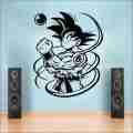 Goku Squat Gym Motivation Dragon Ball Wall Art Print Photo Poster Bedroom For Living Room stickers ID#4891. 