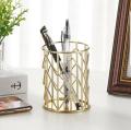 Pen Holder Square or Round Metal Mesh Pen Pencil Holder Durable Pen Organizer Pens/Pencils/Markers Supplies Pen Cup for School Office, Shop or Home use. 