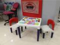 Baby Study & Dining Set 2 Chairs 1 Table. 