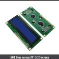 LCD1602 1602 module Blue/Green screen 16x2 Character LCD Display Module blue blacklight. 
