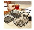PACK OF 4 SNACK BUCKETS & RESTAURANT STYLE SERVING PLATTER. 
