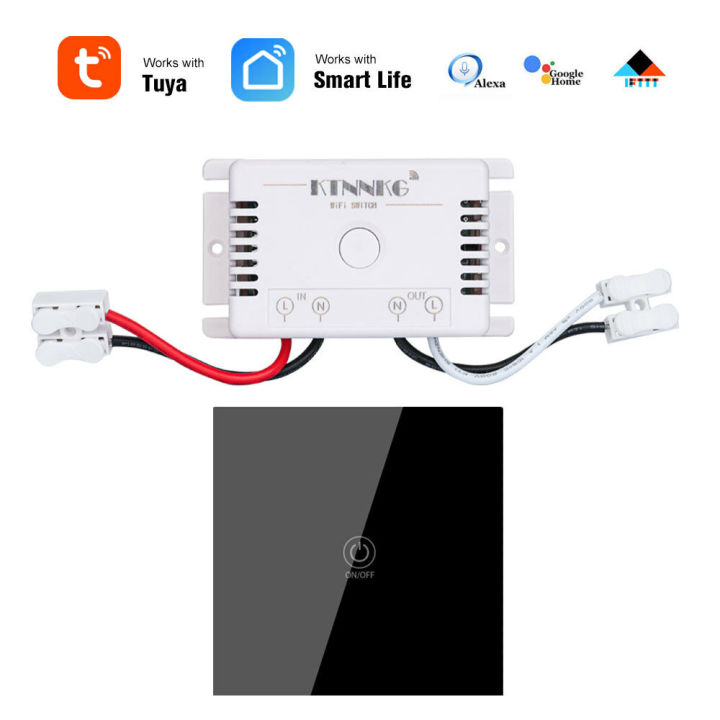 KTNNKG Tuya Smart Switch - Compatible with Alexa/Google