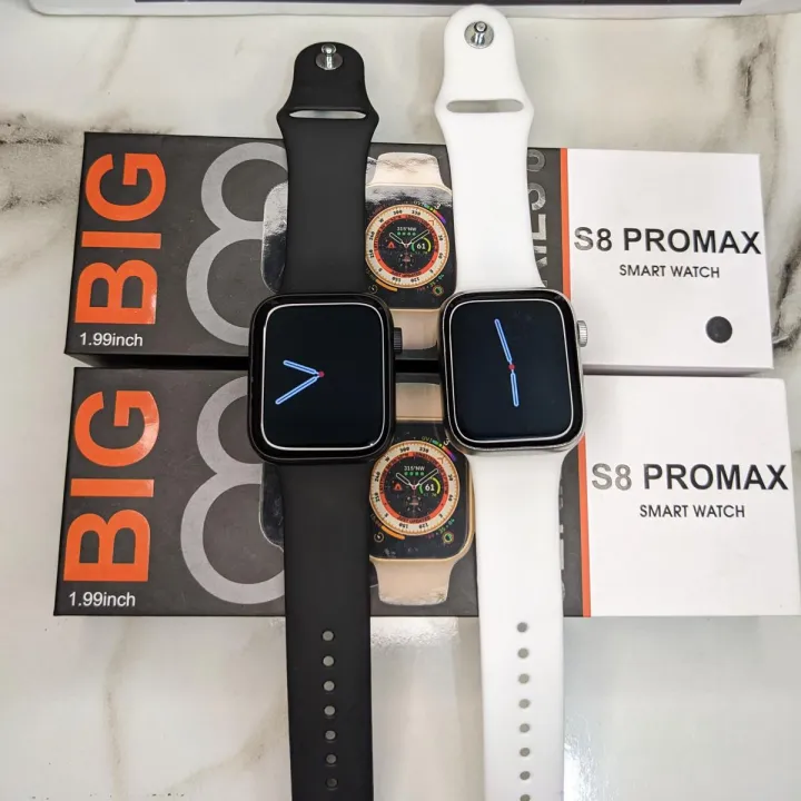 S8%20PRO%20Max%20Series%208%20Smart%20Watch%20With%20ALWAYS%20ON%20DISPLAY%20%7C%201.99''%20Bezel%20Less%20Display%20%7C%20Bluetooth%20Calling%20%7C%20Health%20Fitness%20Tracking%20Features%20-%20Image%202