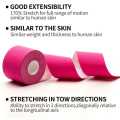Kinesiology Tape Sport Taping Strapping Good Quality Football Knee Muscle Kinesio Tape Strapping 5mx5cm Kinesiology Tape for Football Sports Safety Injury Adhesive for Muscles,Knee Shoulder Waterproof Therapeutic First Aid Sp. 