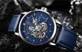 Men Watch Top Brand Luxury Automatic Mechanical Watch Leather Military Watches Clock Men. 