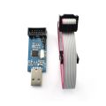LC-01 51 AVR Programmer ISP USBASP Downloader USBISP Download Cable 10 Pin Cable USB ATMEGA8. 