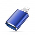 USB3.0 OTG Adapter For iPhone iOS 13 Above Data Transmission U Disk Mouse Keyboard USB To 8 Pin Converter For iPhone 14 13 iPad. 