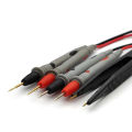 1 Pair 10A 20A Digital Multimeter Probe Soft Silicone Wire Needle Tip Universal Test Leads with Alligator Clip SMD SMT Test Clip. 