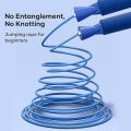 Jump Rope, Adjustable Jumping Ropes Cable with Ball Bearings, Skipping Rope Tangle-Free Rapid Speed for Men Women Kids, Steel Jump Ropes Workout with Foam Handles for Home Exercise, Fitness. 