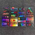 Japanese JDM AKRAPOVIC MOTUL Brembo GoPro Vinyl Holographic Sticker For Motorcycle Stickers And Decals Waterproof. 