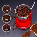 Geepas Coffee Grinder | 180W Electric Coffee Grinder | Stainless Steel Blades for Coffee Beans, Spices & Dried Nuts Grinding | 300ML Capacity Mill with Transparent Lid | 2 Year Warranty. 