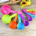 10 Pcs Measuring Spoons - Measuring Cups Sets - Multicolor. 