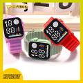 Trendiq Digital Watch Square Dial Led Smartwatch for Students Pedometer Calorie Tracker Silicone Strap Sporty Stylish Design Square Dial Watch. 