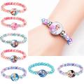 1pc Disney Princess Bracelet Kids Cute Frozen Elsa Bracelet Shiny Baby Cute Jewelry. 