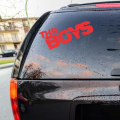 (Red) The Boys Car Sticker,  Car decoration, Car Accessories, Stickers for Car, Bike Stickers, Laptop Stickers,  Auto Decoration by Sticker Saloon. 