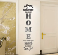 DECORA Welcome to Our Sweat Home 3D Wooden Wall Art | Wooden Wall Décor | 3D Laser Cut DIY Design Decoration Piece for Home Decor and Living Room | Decorative Stylish Wall Art | Wall Decoration Piece for Bedroom and Girls Room and for Gift Items. 